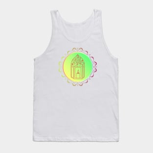 Glowing Candle Lantern Tank Top